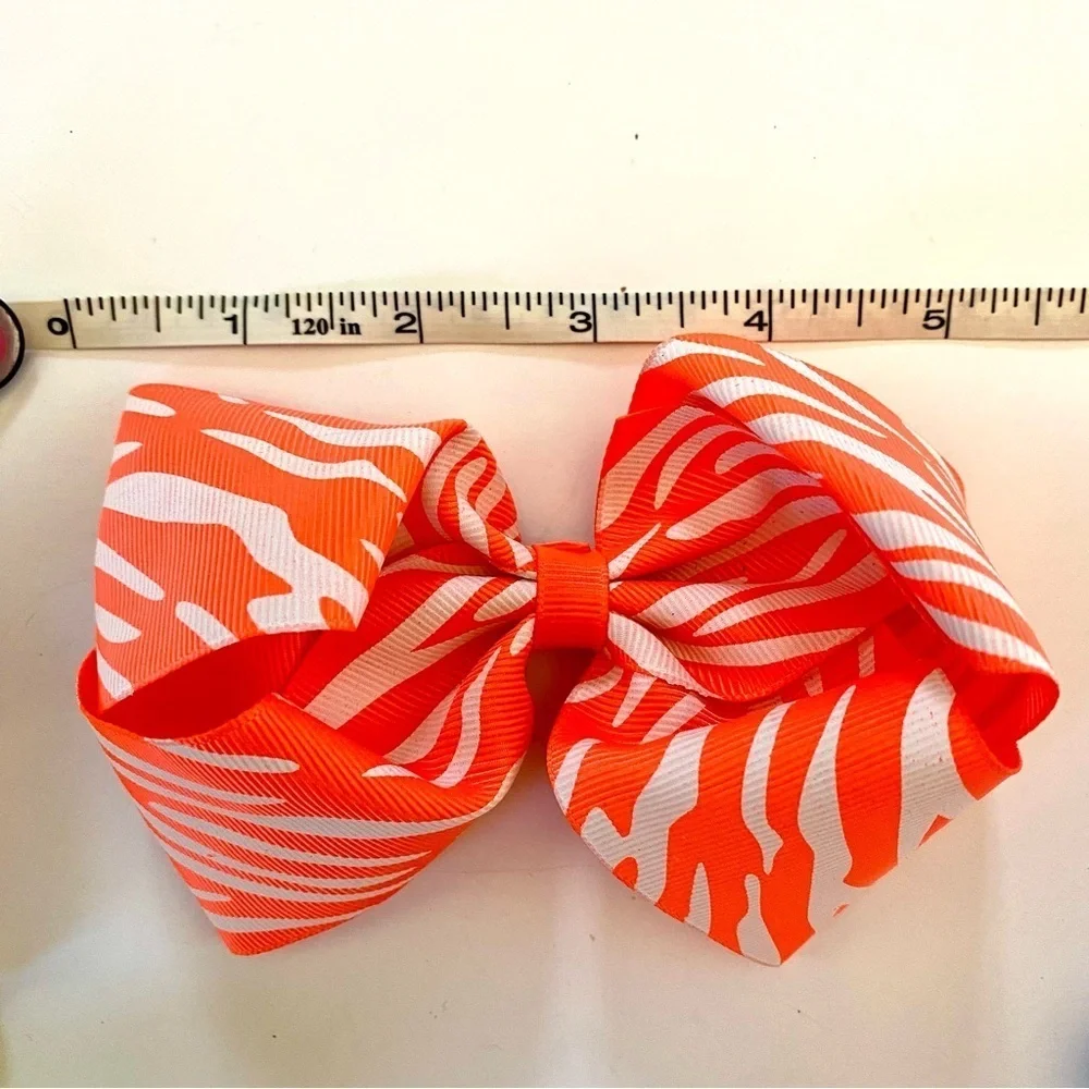 Big Girl’s 5” Grosgrain Hair Bows Bundle - Lot of 11